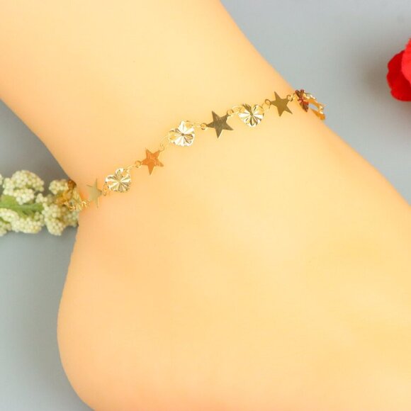 "Handmade Anklet – A Stylish Choice for Women, Thoughtful Gift Idea, EVCH1610 - Picture 5 of 10
